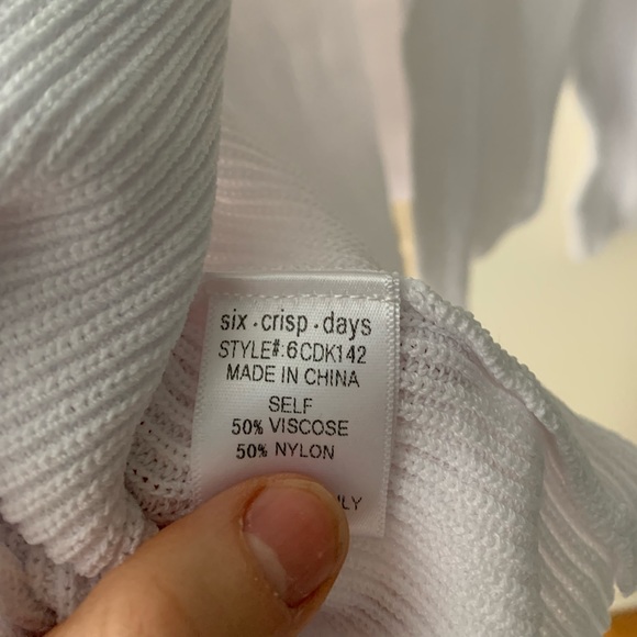 CROP open back sweater - Picture 4 of 5